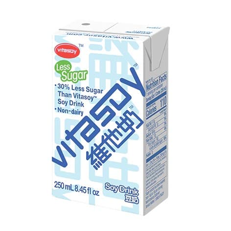 Vitasoy Less Sugar (250ml x 24)