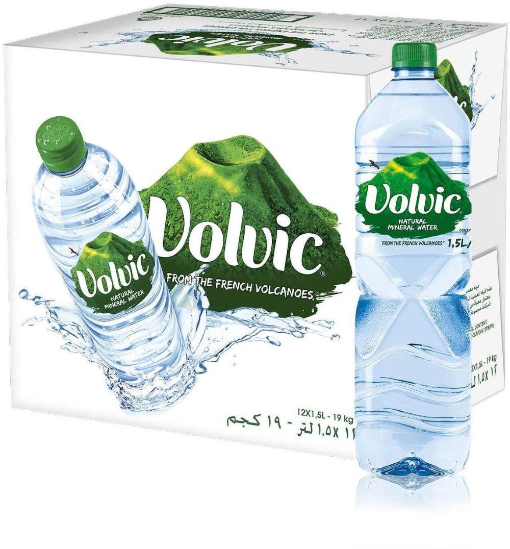 Volvic Mineral Water PET (1.5L x 12)