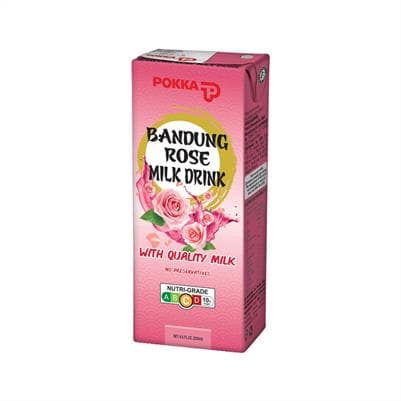 Pokka Bandung Rose Milk (250ml x 24)