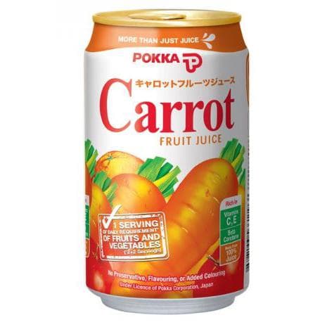 Pokka Carrot Fruit Juice Gold Can (300ml x 24)