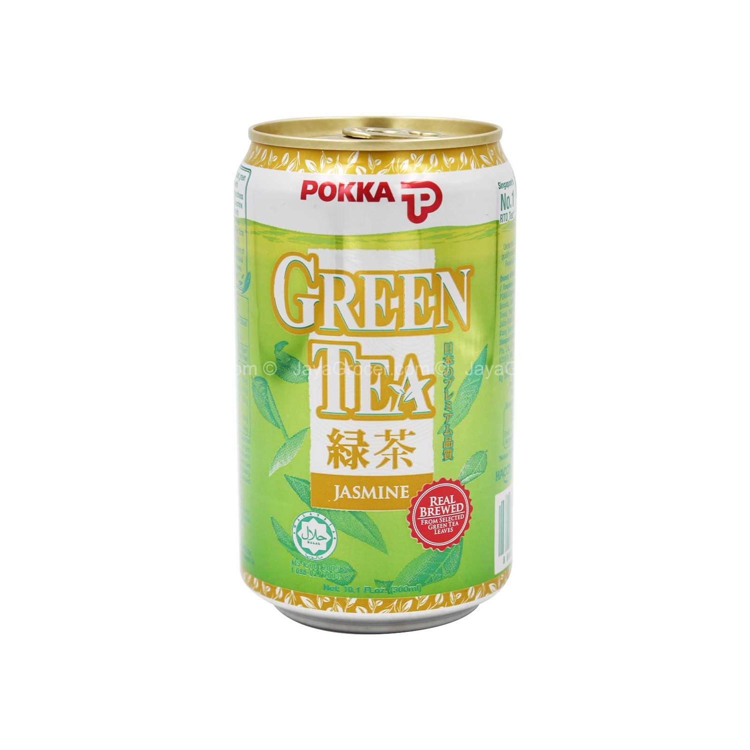 Pokka Jasmine Green Tea Can (300ml x 24)