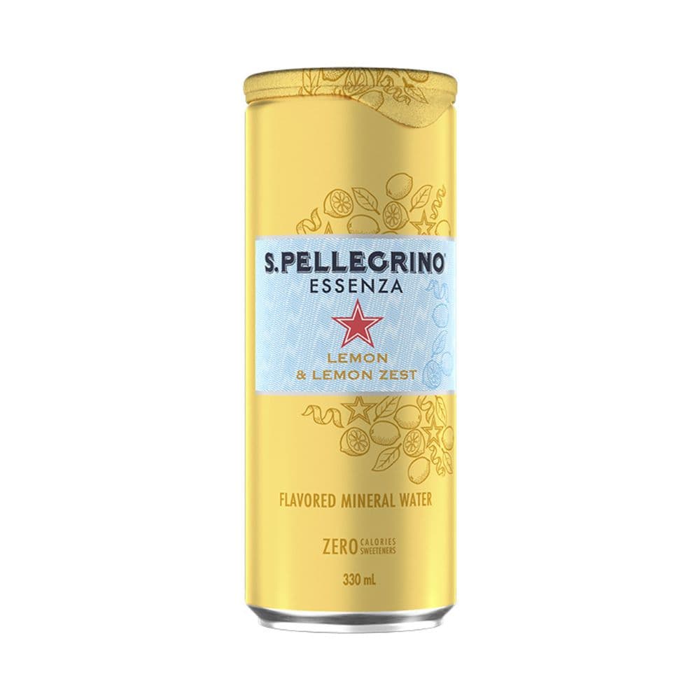 San Pellegrino Essenza Lemon & Lemon Zest (330ml)