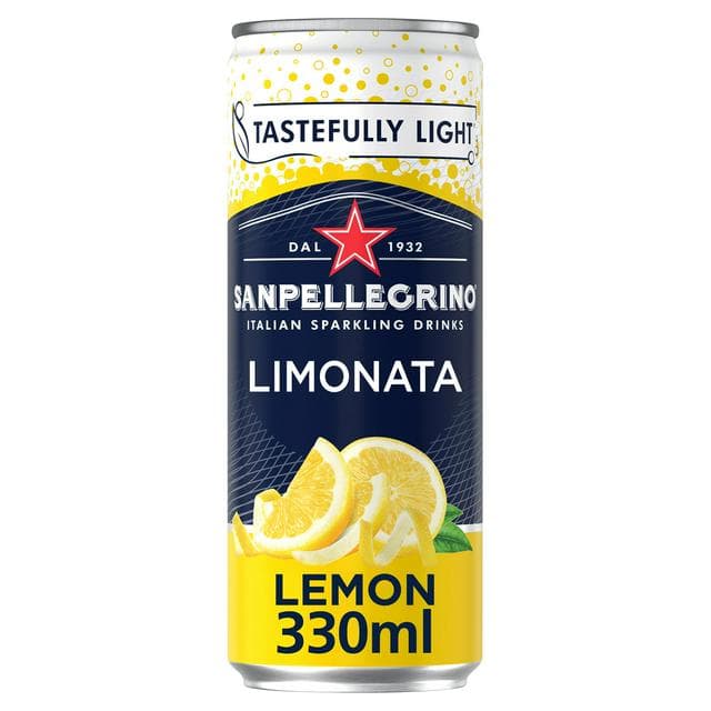 San Pellegrino Limonata Can (330ml x 24)