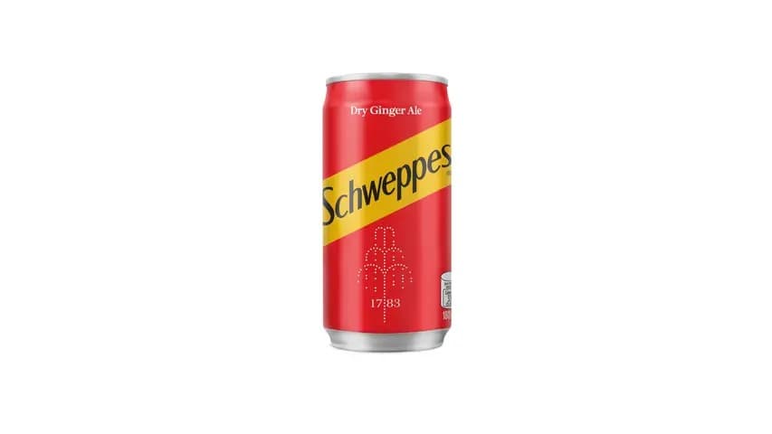 Schweppes Ginger Ale Can (320ml x 12)