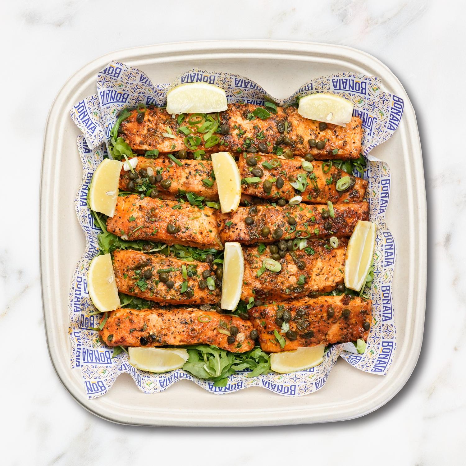 Lemon Herb Mediterranean Salmon