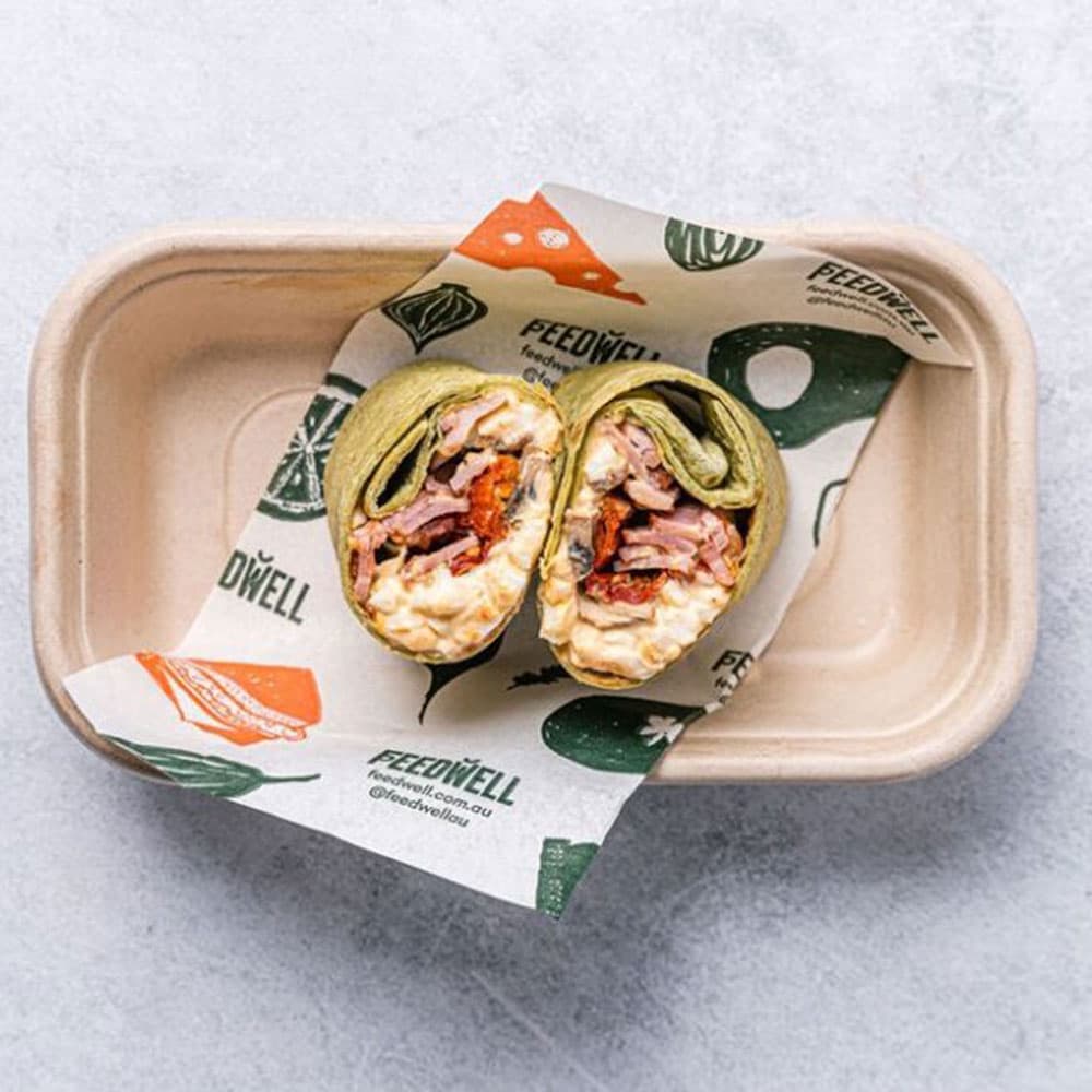Breakfast Wrap With Bacon - Individually Packed