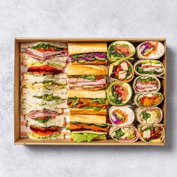 Sandwich, Wrap and Baguettes Platter