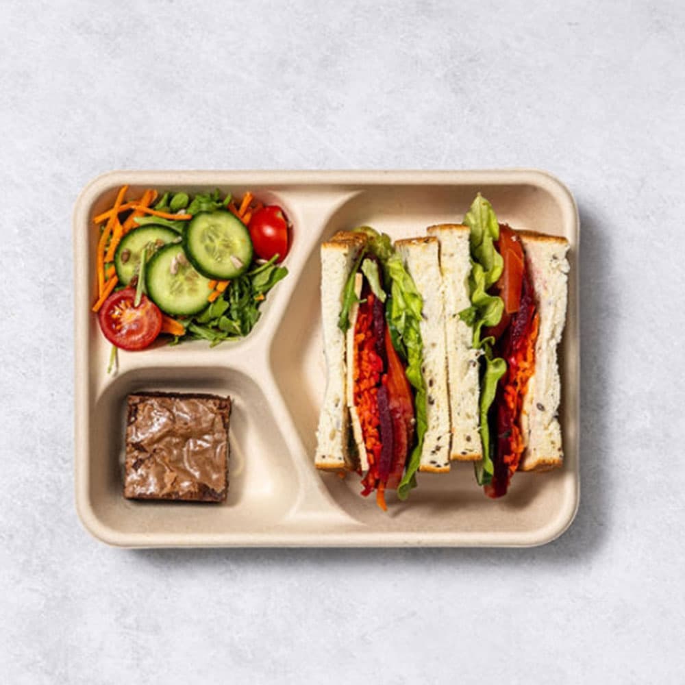Sandwich, Salad & Sweet Pack (Vegetarian/Vegan)