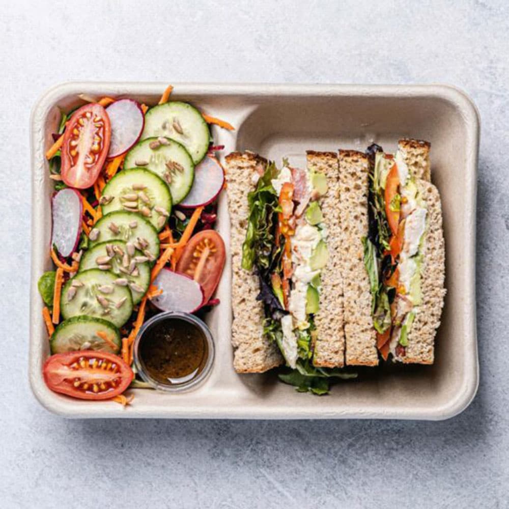 Sandwich & Salad Pack (With Meat)
