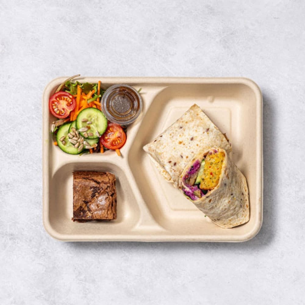 Wrap, Salad & Sweet Pack (Vegan)