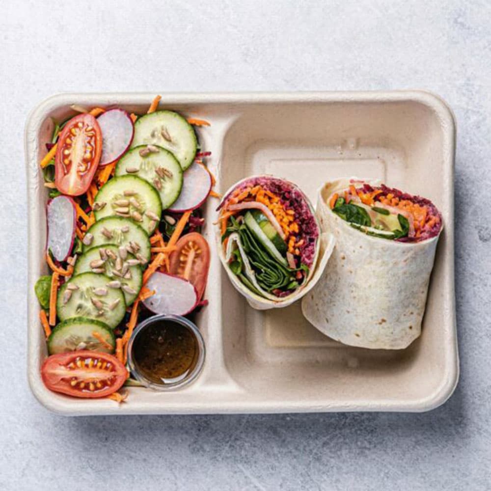 Wrap & Salad Pack (Vegetarian / Vegan)