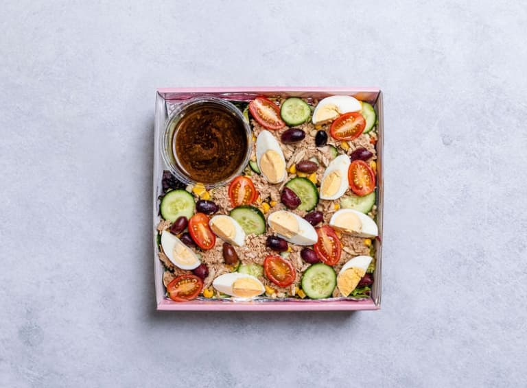 Tuna And Cucumber Salad (Small Platter)