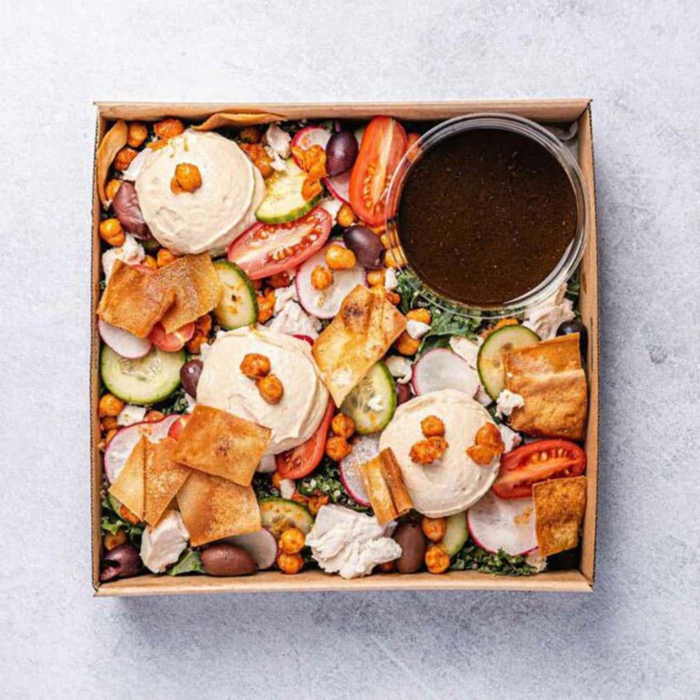 Crunchy Chicken Fattoush Platter (Small)