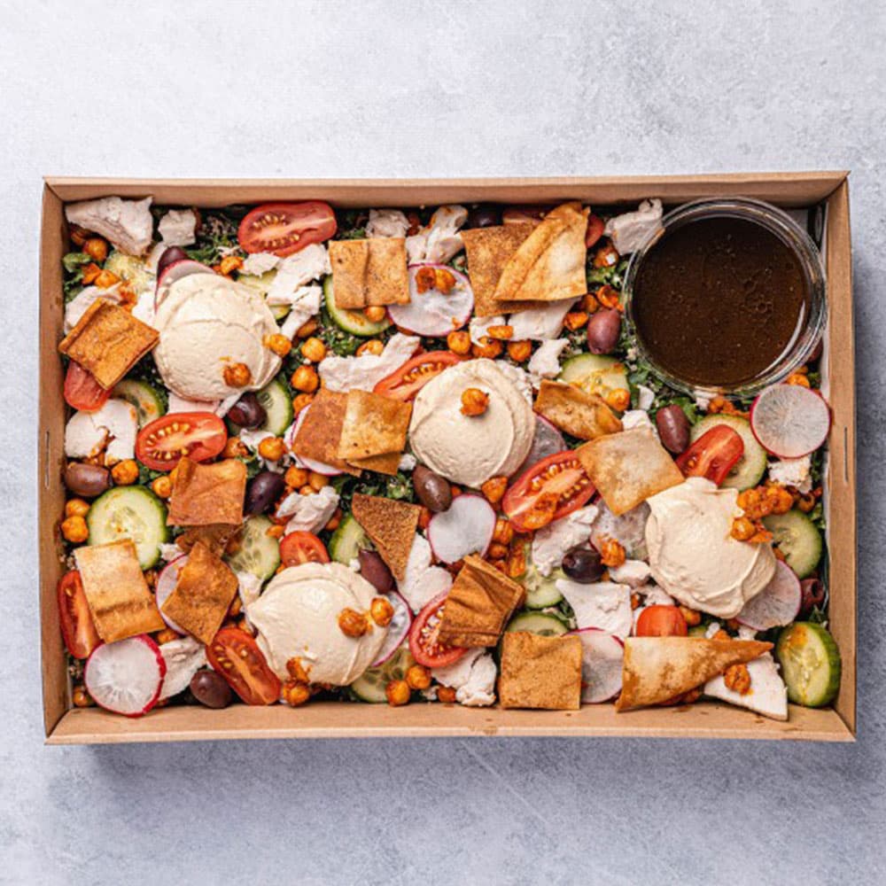 Crunchy Chicken Fattoush Platter (Regular)