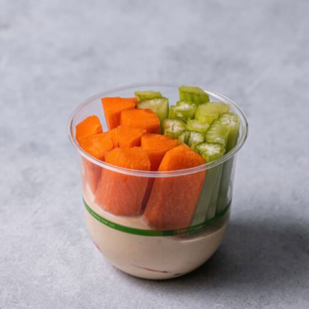 Hummus And Veggie Snack Pod