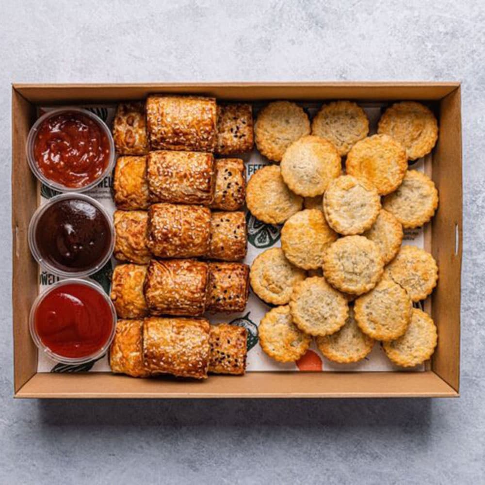 Cocktail Pies & Rolls Party Platter (35 Pieces)