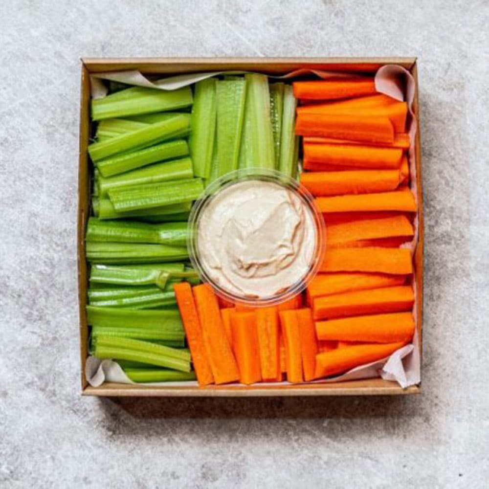 Hummus & Veggies Platter