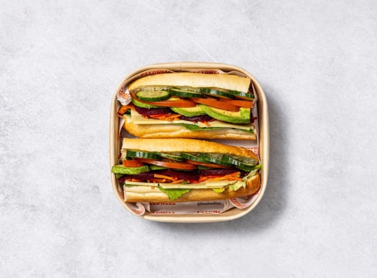 Vegetarian Baguette (Individually Packaged)
