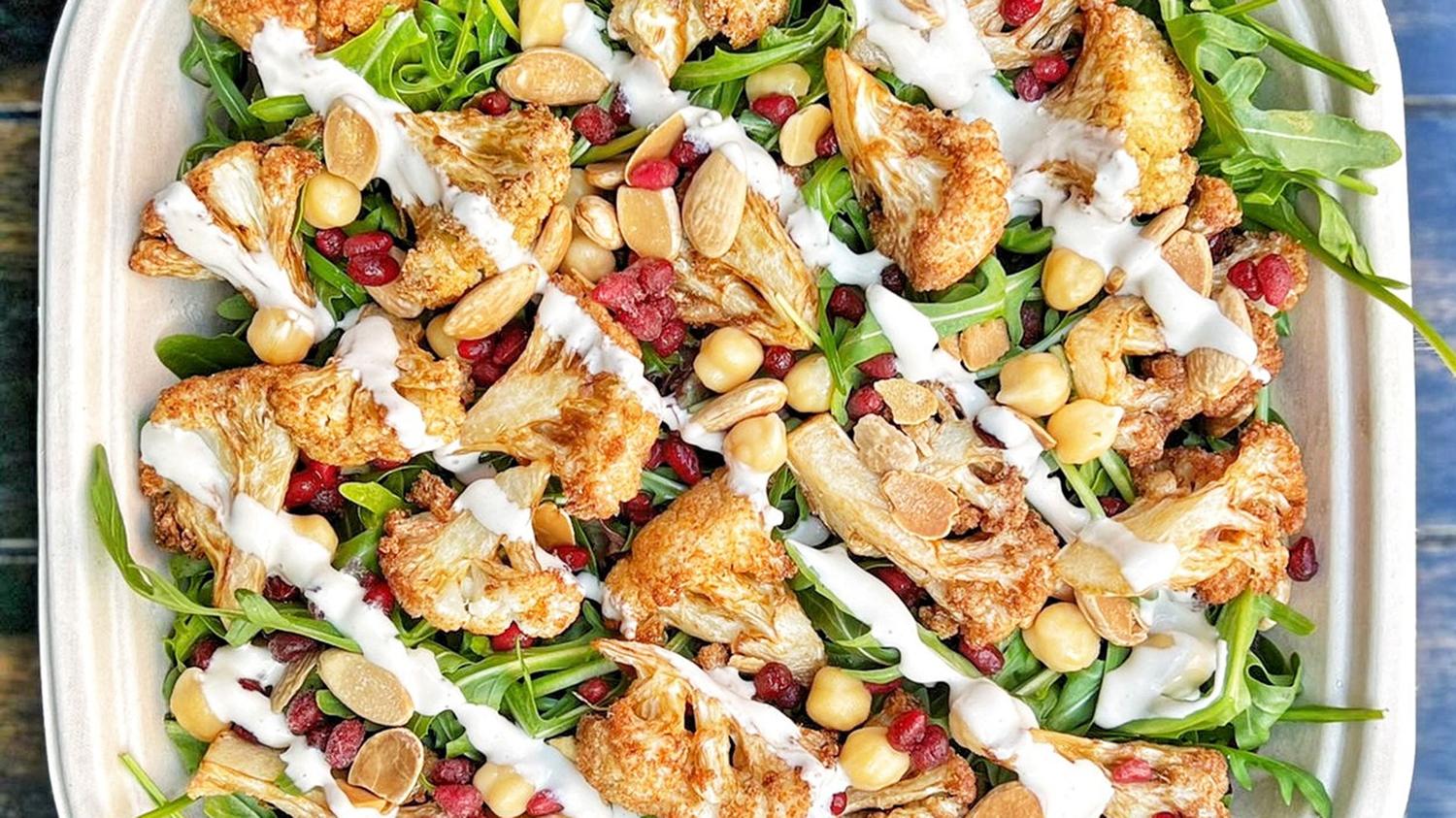 Cauliflower Pomegranate Salad (Regular Platter)