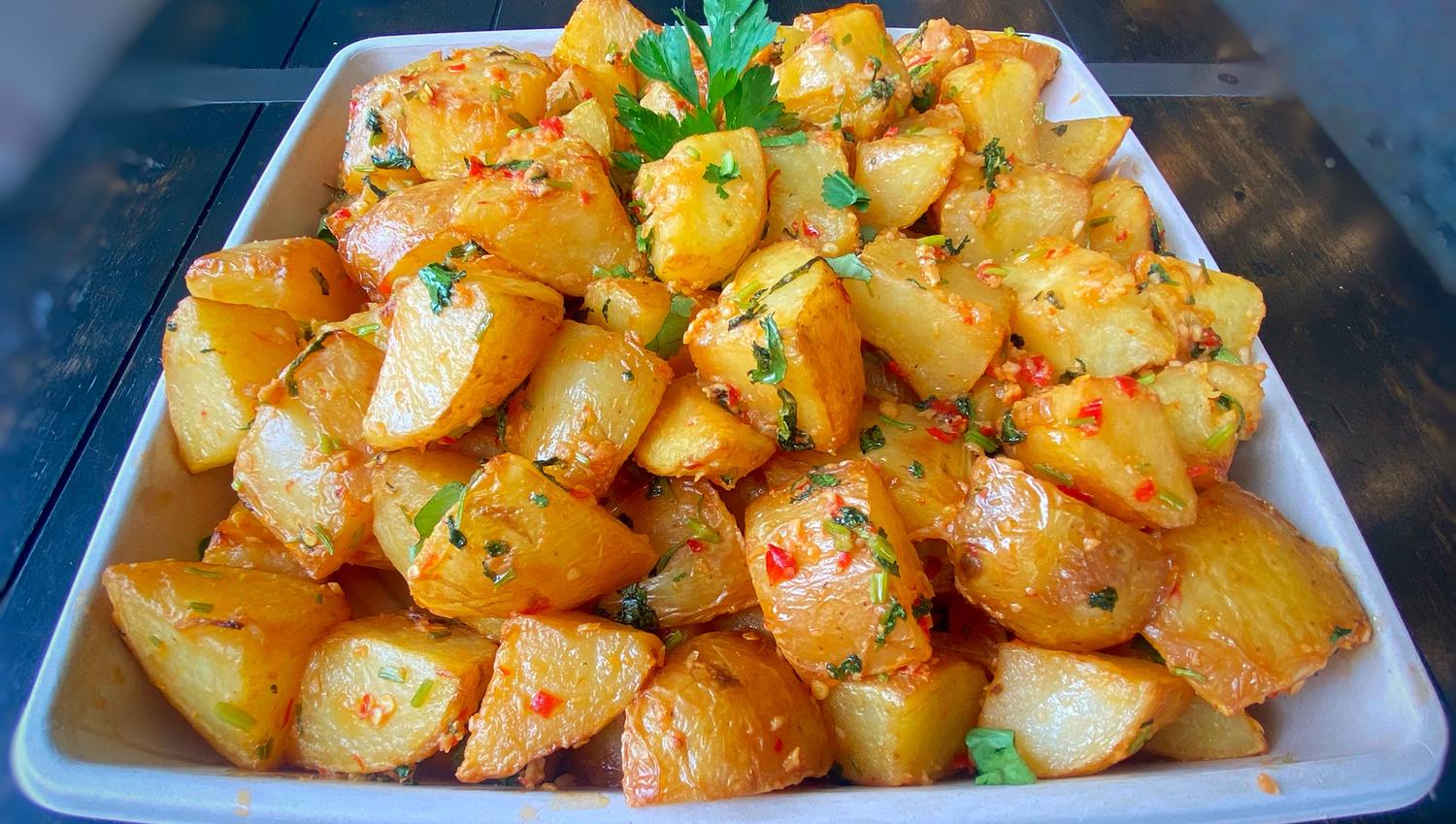 Chilli Potatoes (Large Platter)