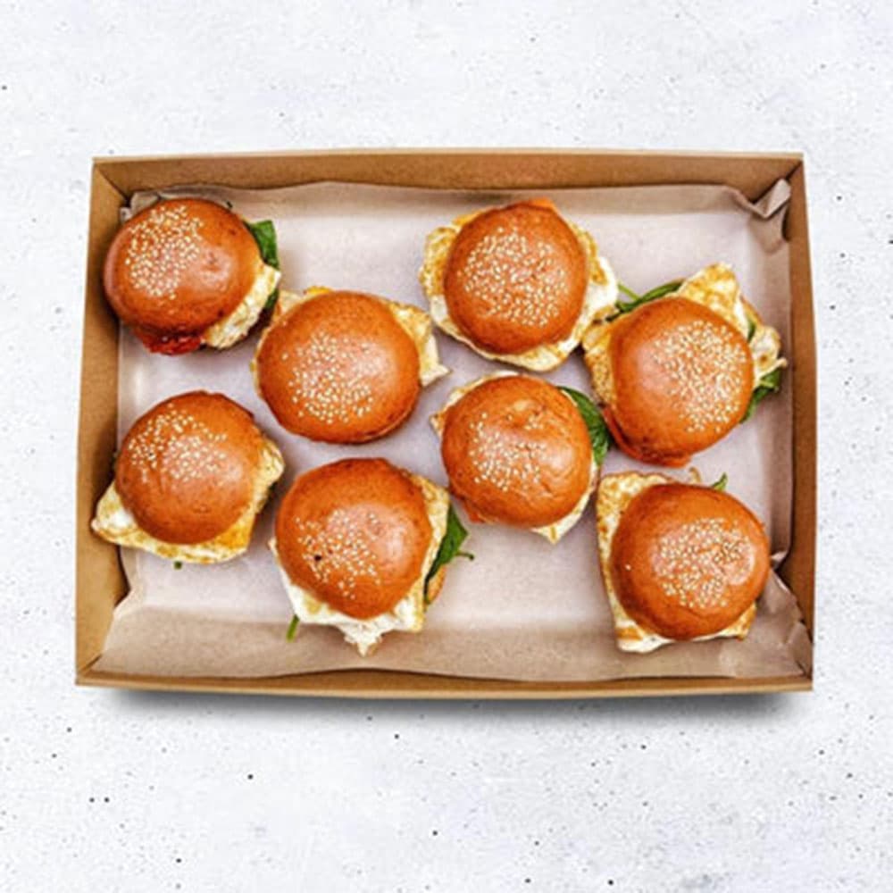 Mini Bacon and Egg Breakfast Roll