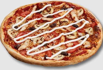 Garlic Chicken Pizza