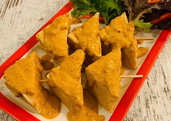 Satay Tofu (4 Pieces)