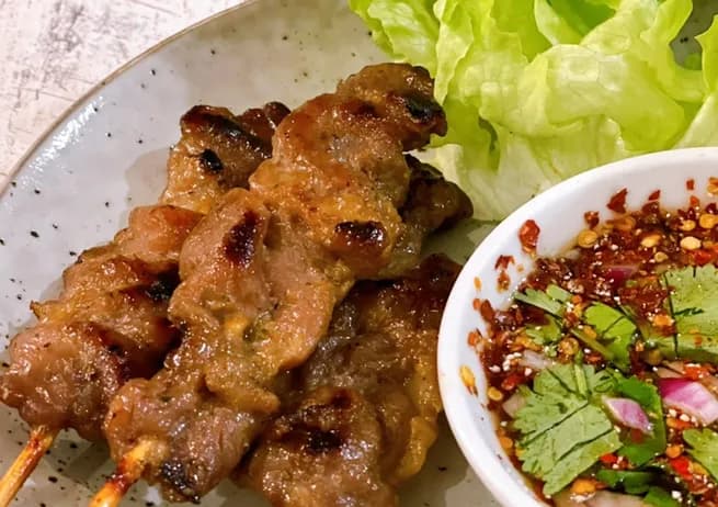 Moo Ping (Pork Skewer)