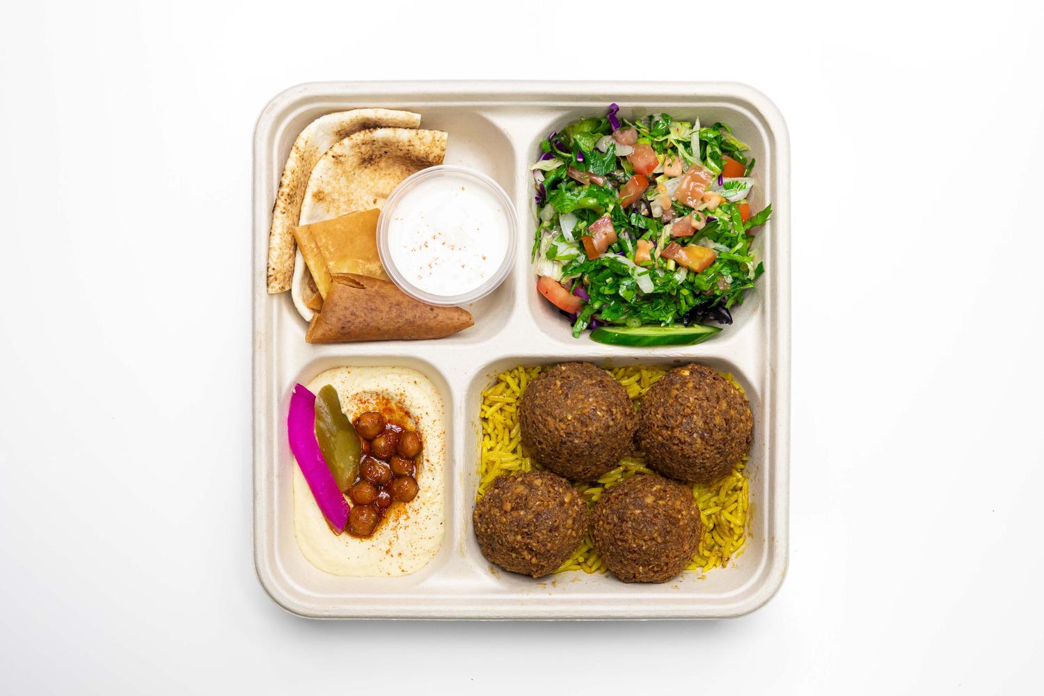Large Plate - Falafel