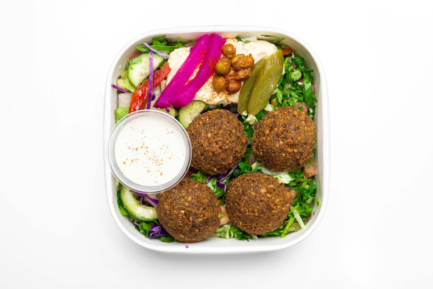 Falafel Salad  Bowl 32oz