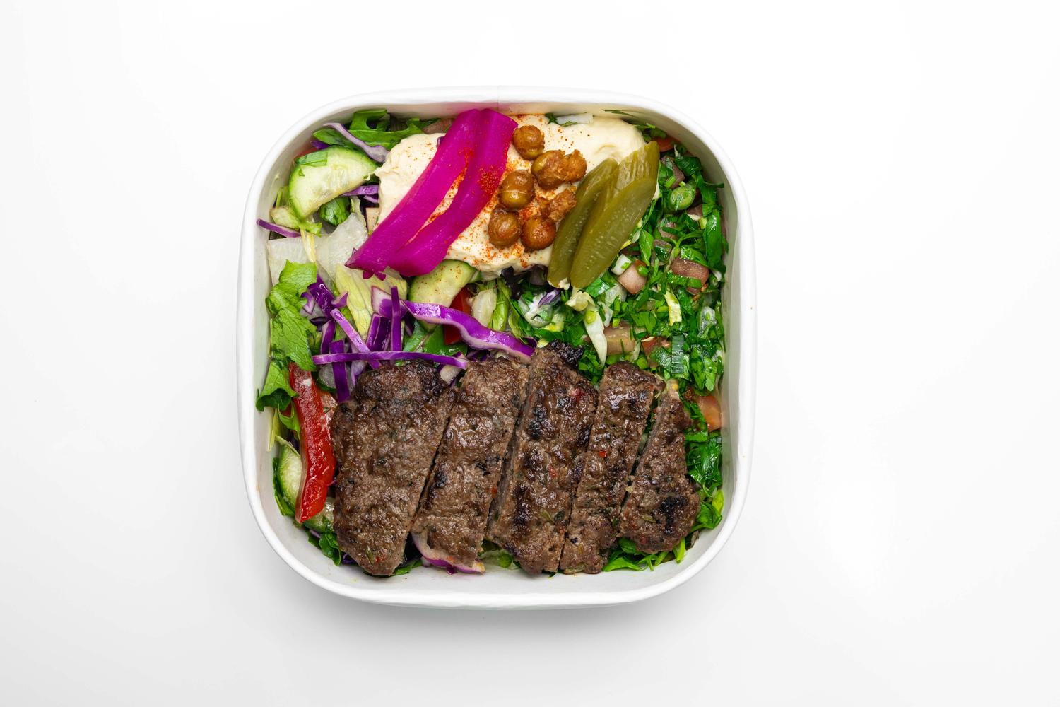 Lamb Kafta Salad Bowl 32oz