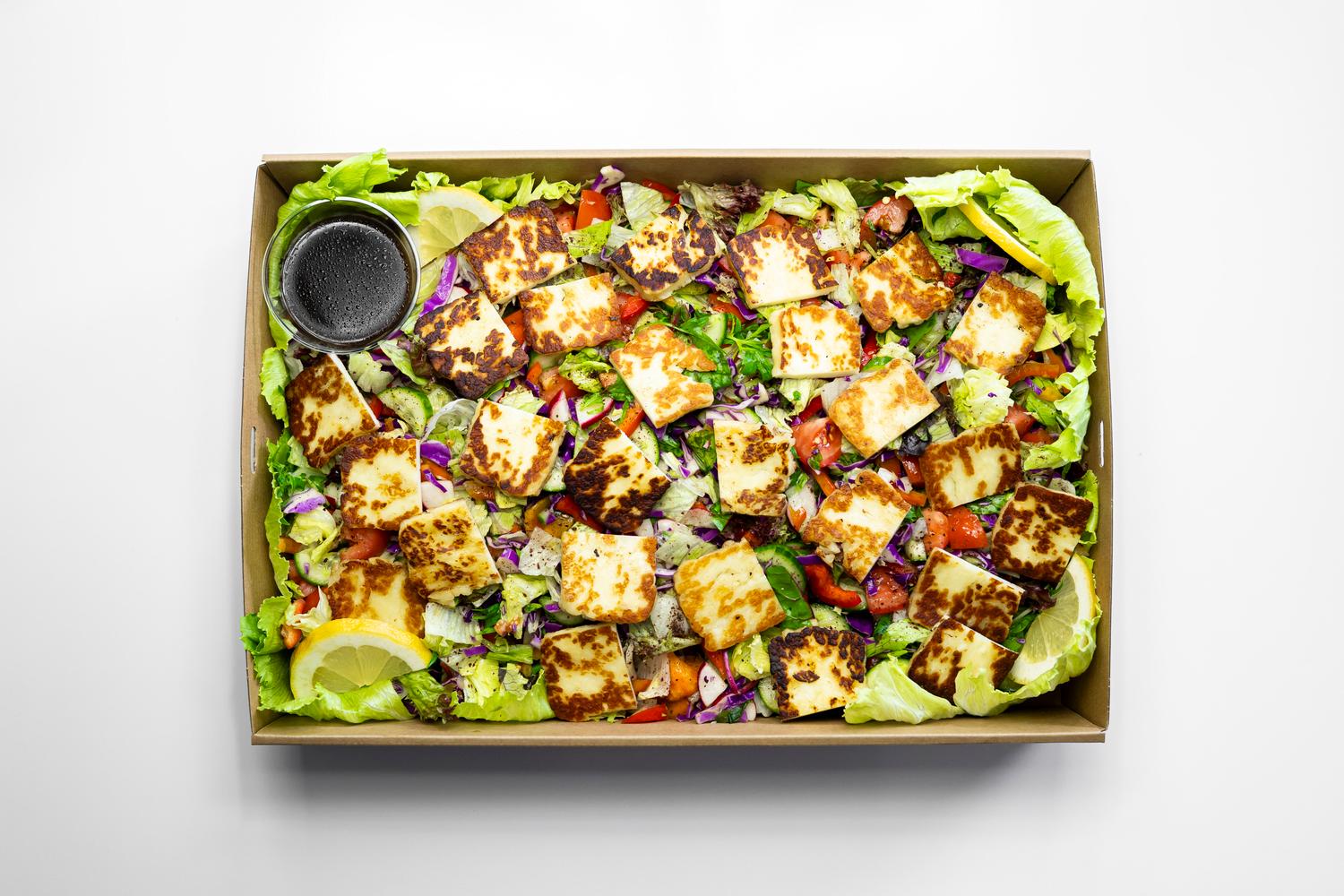 Fatoush with Halloumi Salad - Small Platter