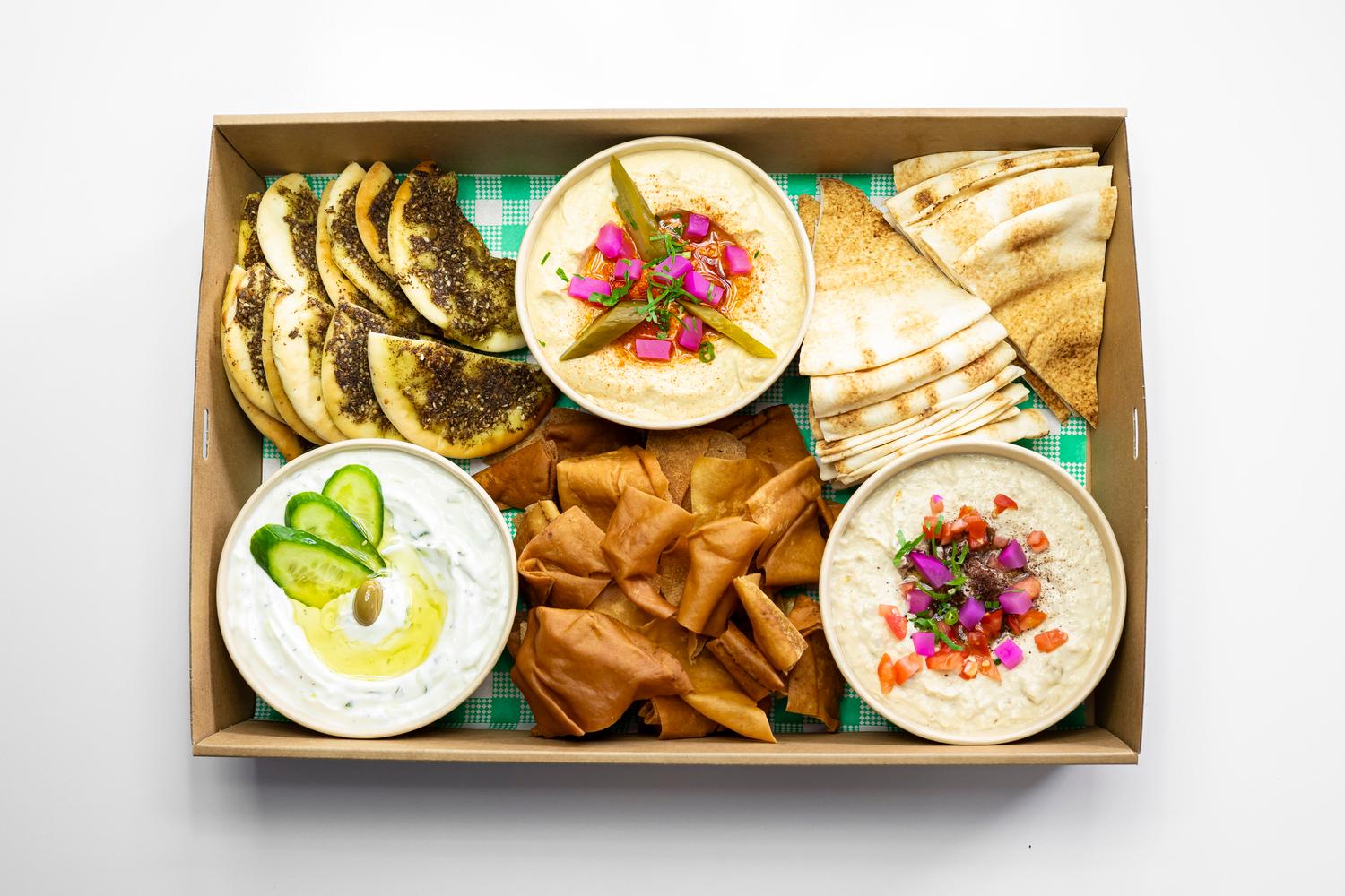Mixed Dips Platter