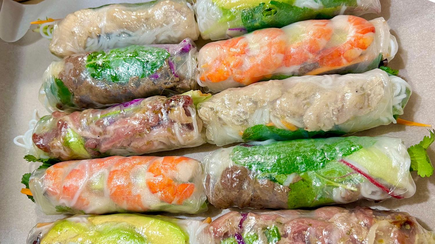 Rainbow Fresh Roll Mixed (Box of 10)