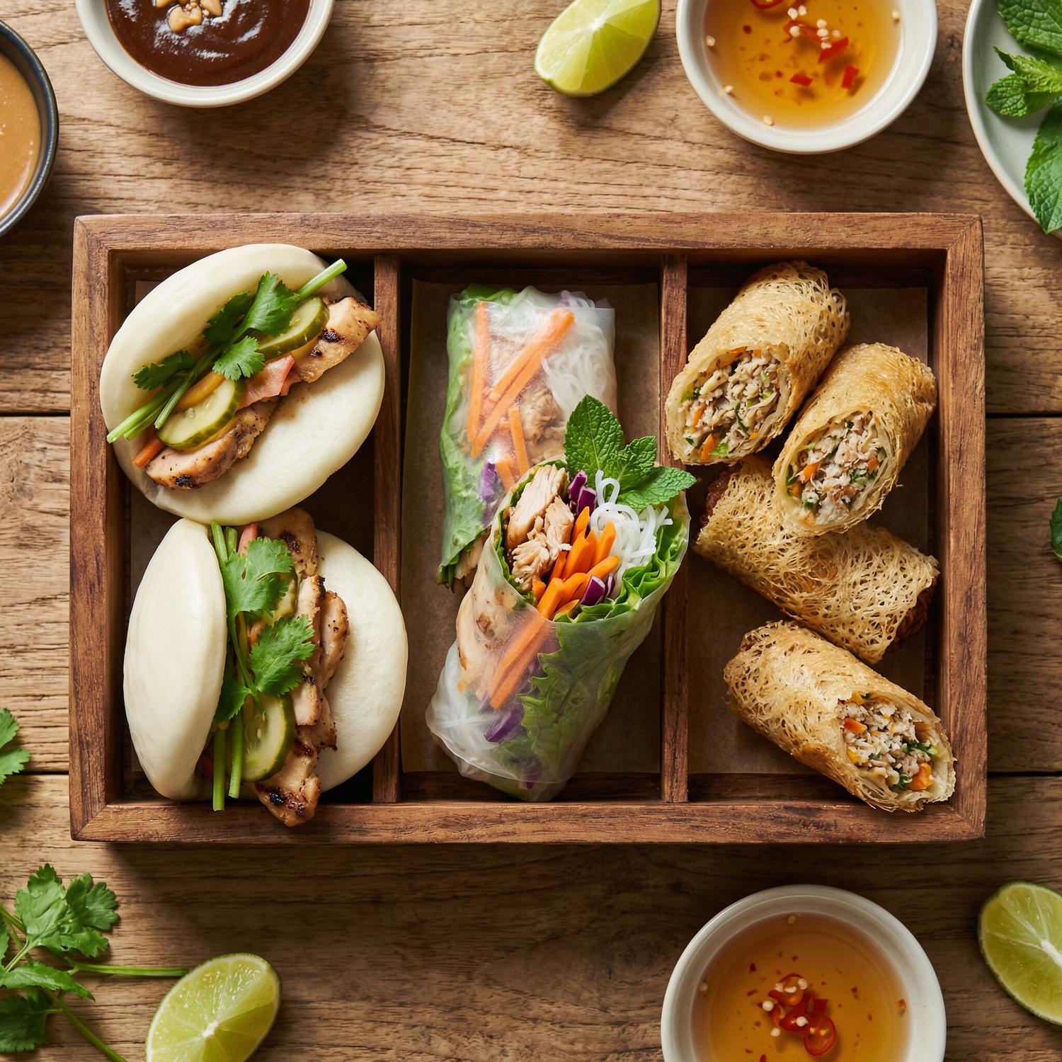 Chicken Bao Sliders Package