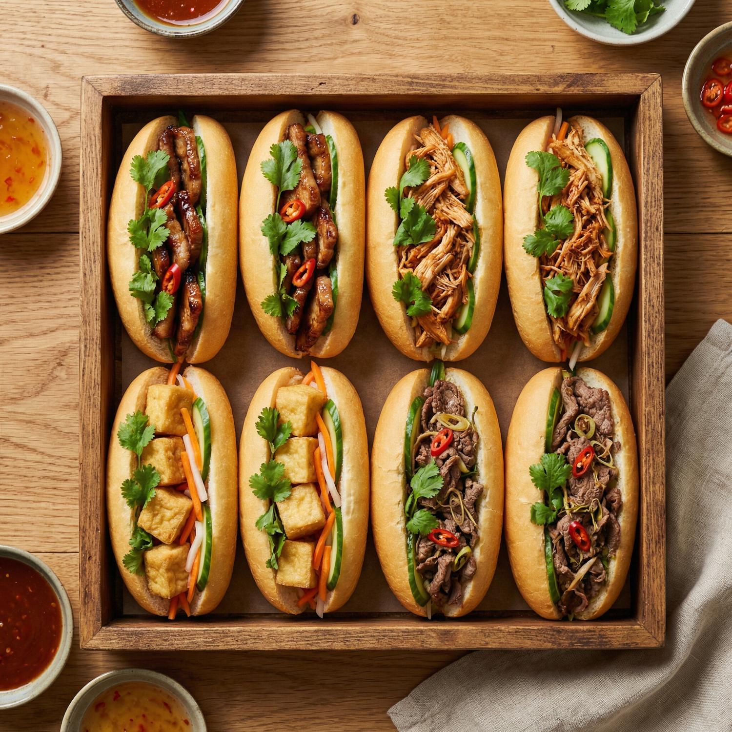 Mini Standard Assorted Banh Mi