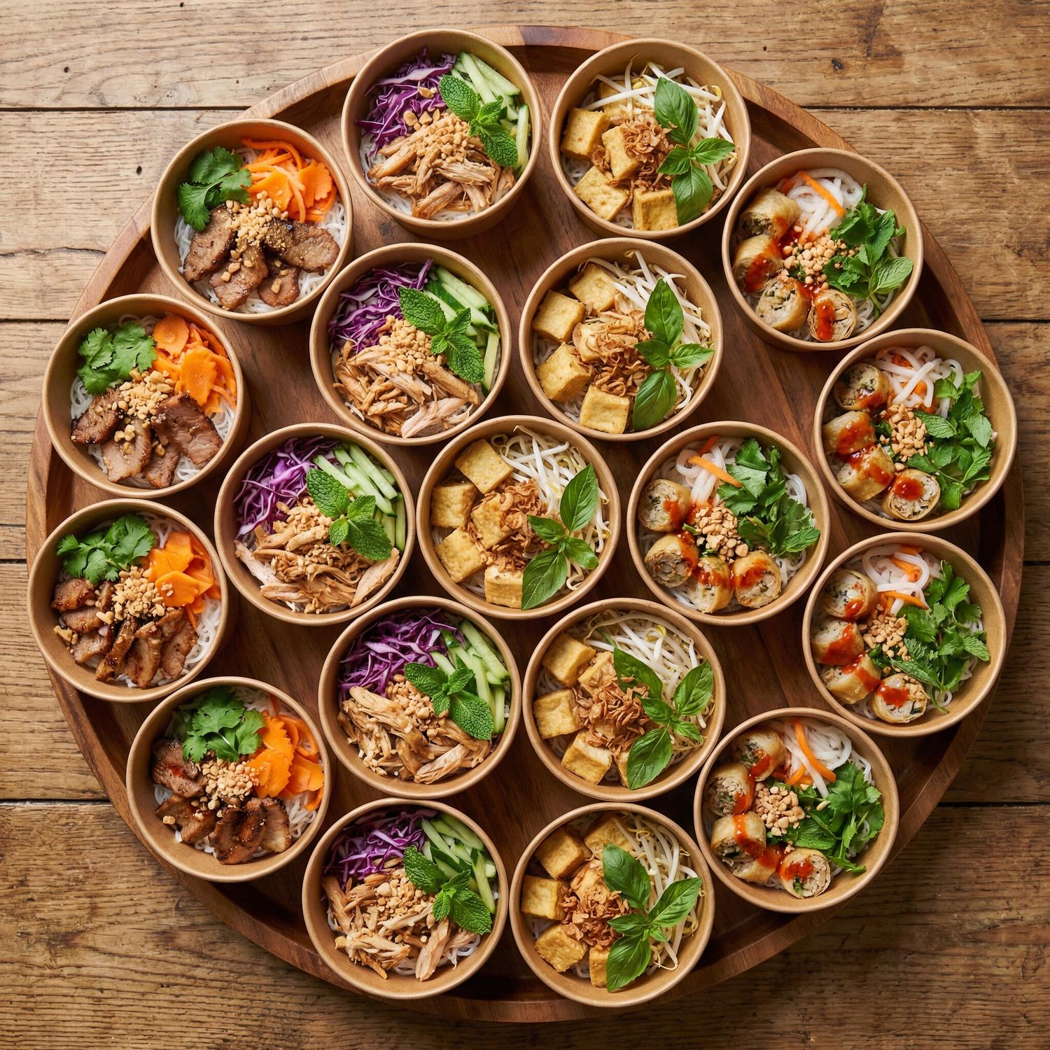 Mini Vermicelli Cups (20 Cups)