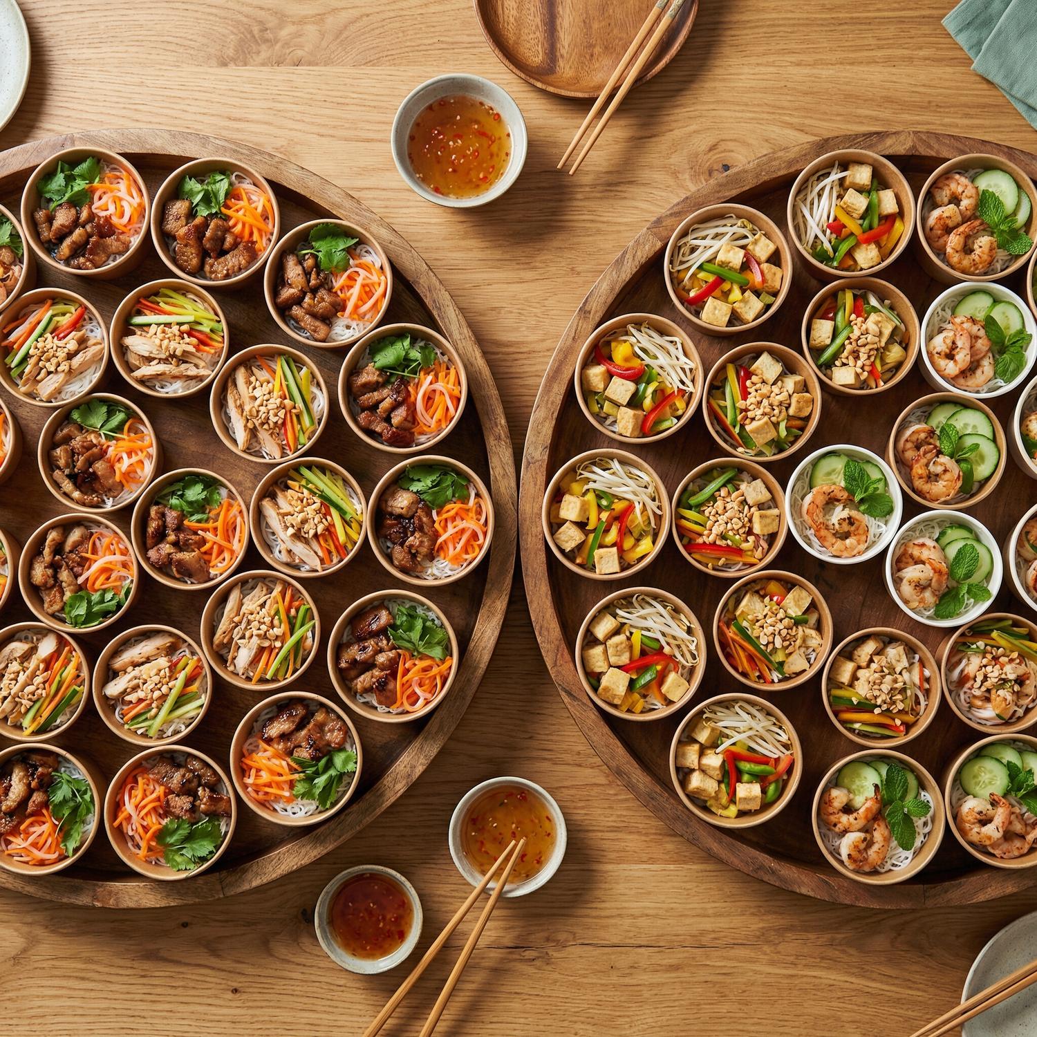 Mini Vermicelli Cups (50 Cups)