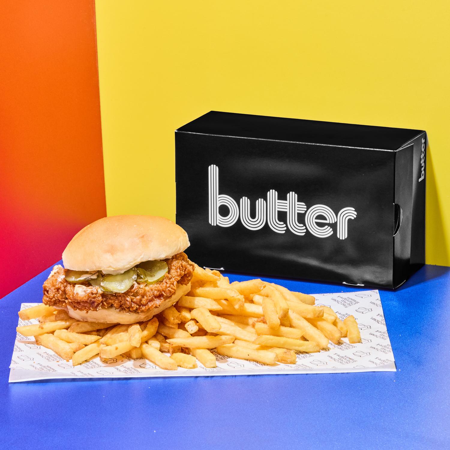 O.G Fried Chicken Sandwich Butter Box