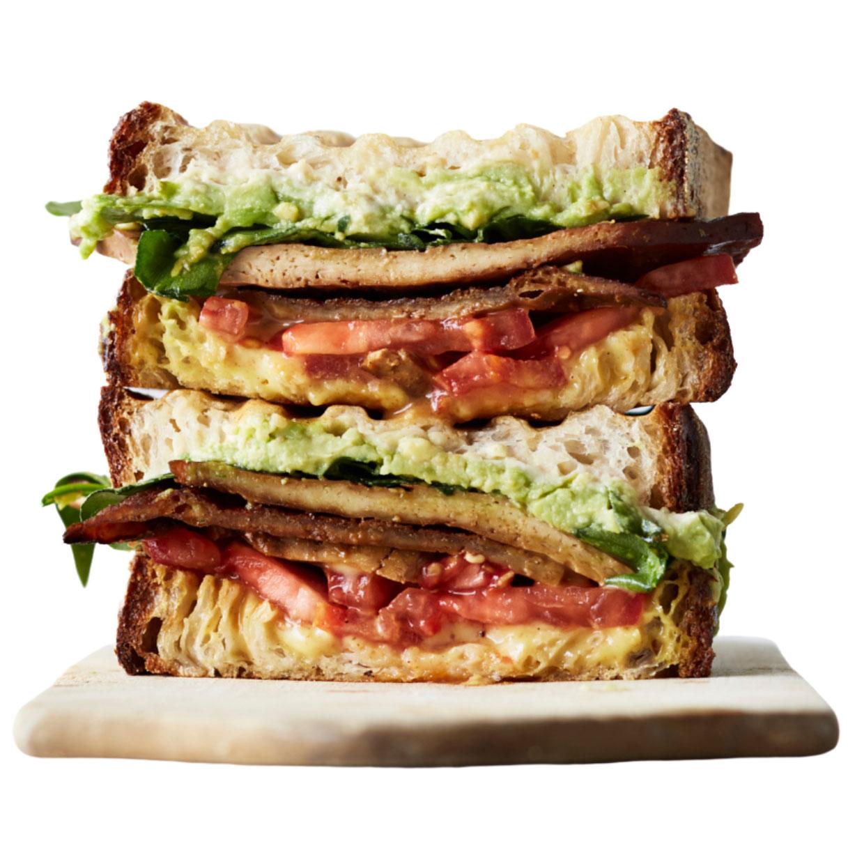 Tamari Tofu Sandwich