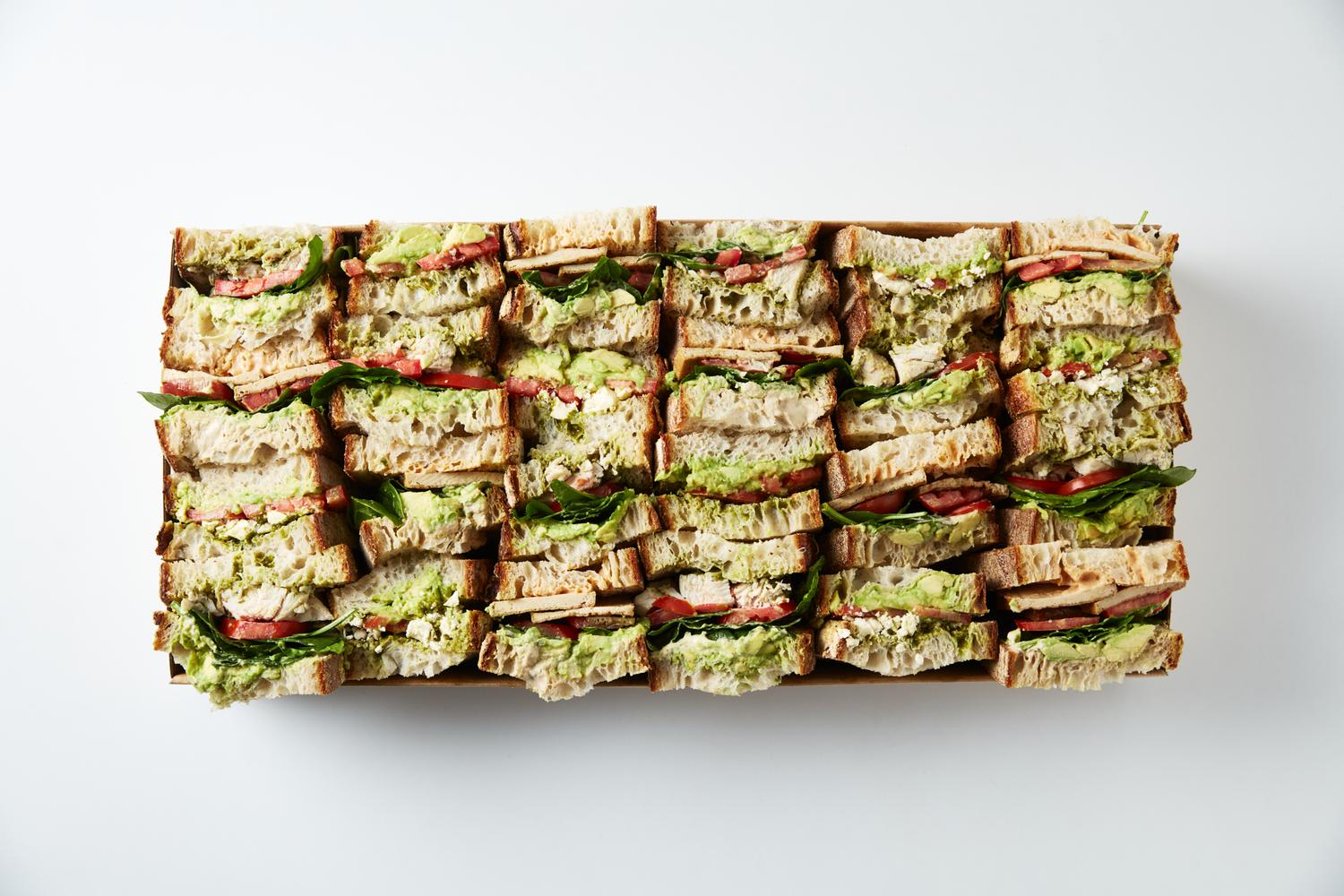 Chicken Club Sandwich Platter