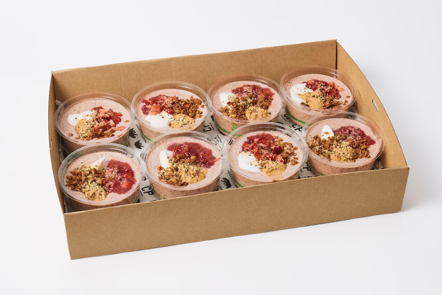 PBJ Overnight Oats Platter 