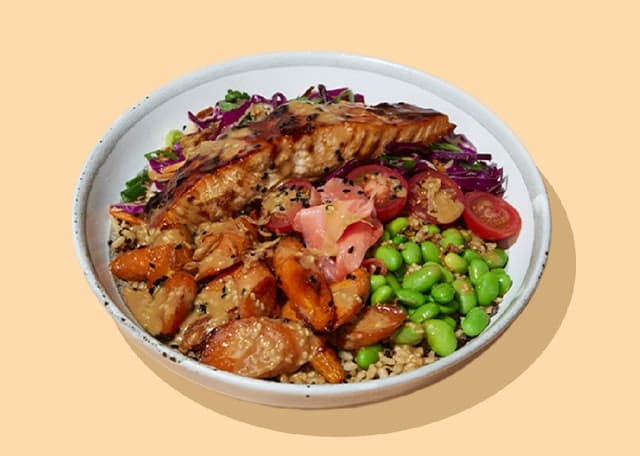Teriyaki Salmon Small Bowl