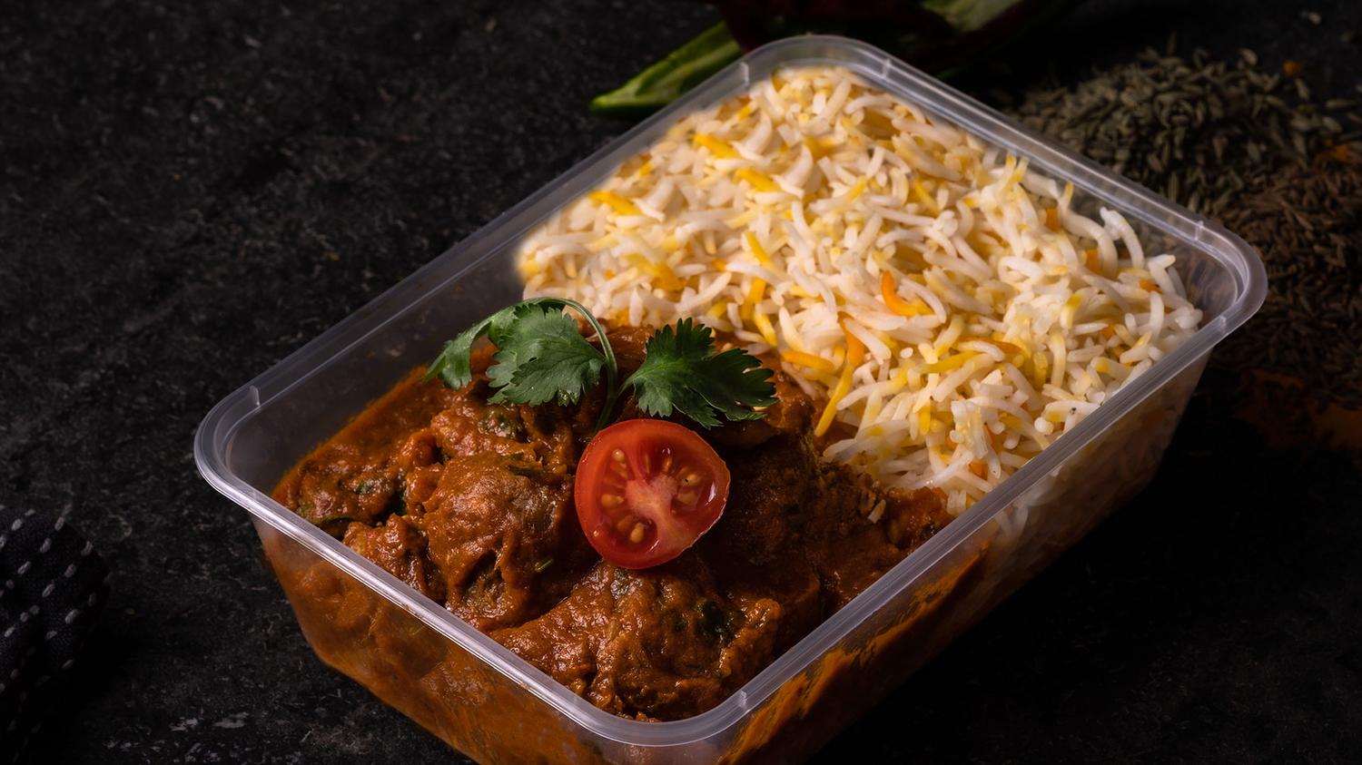 Rogan Josh with Rice & Naan