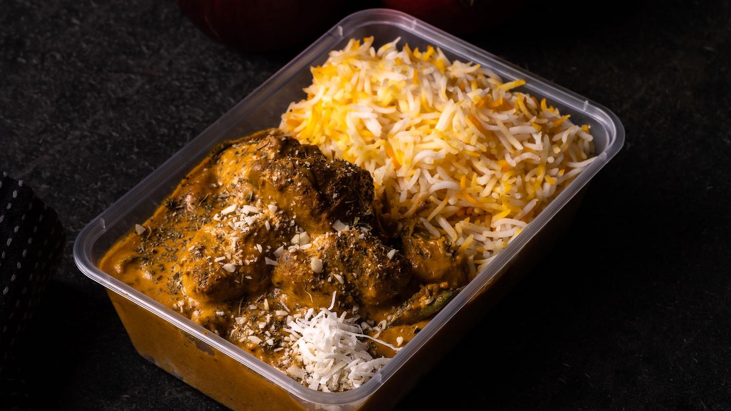 Madras with Rice & Naan