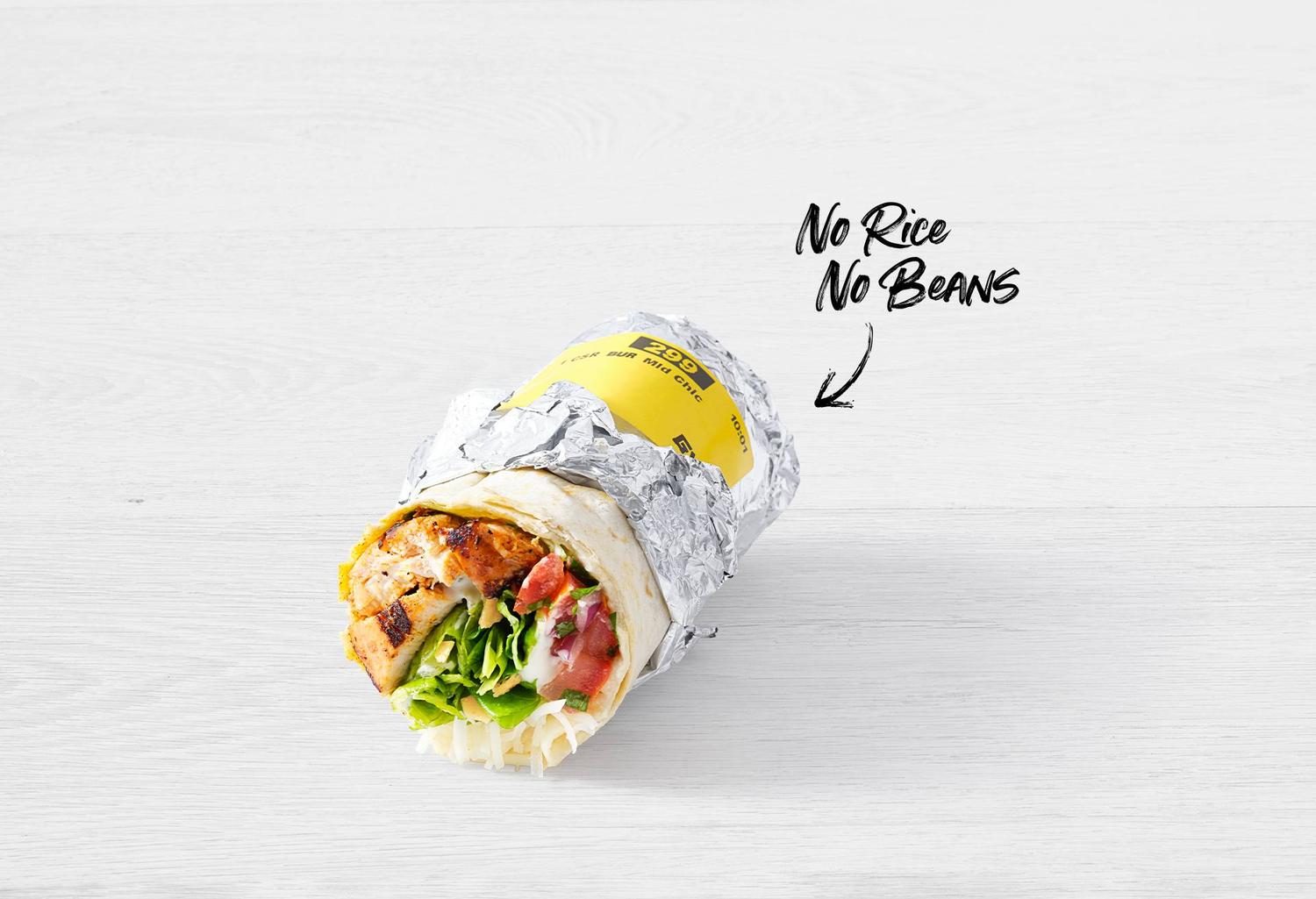 Mini Caesar Burrito
