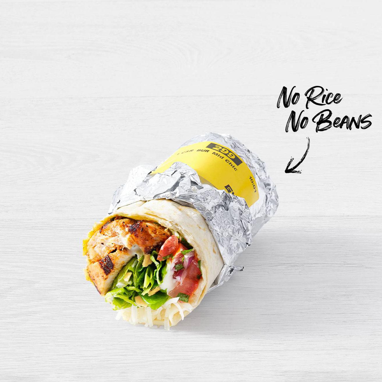 Mini Caesar Burrito