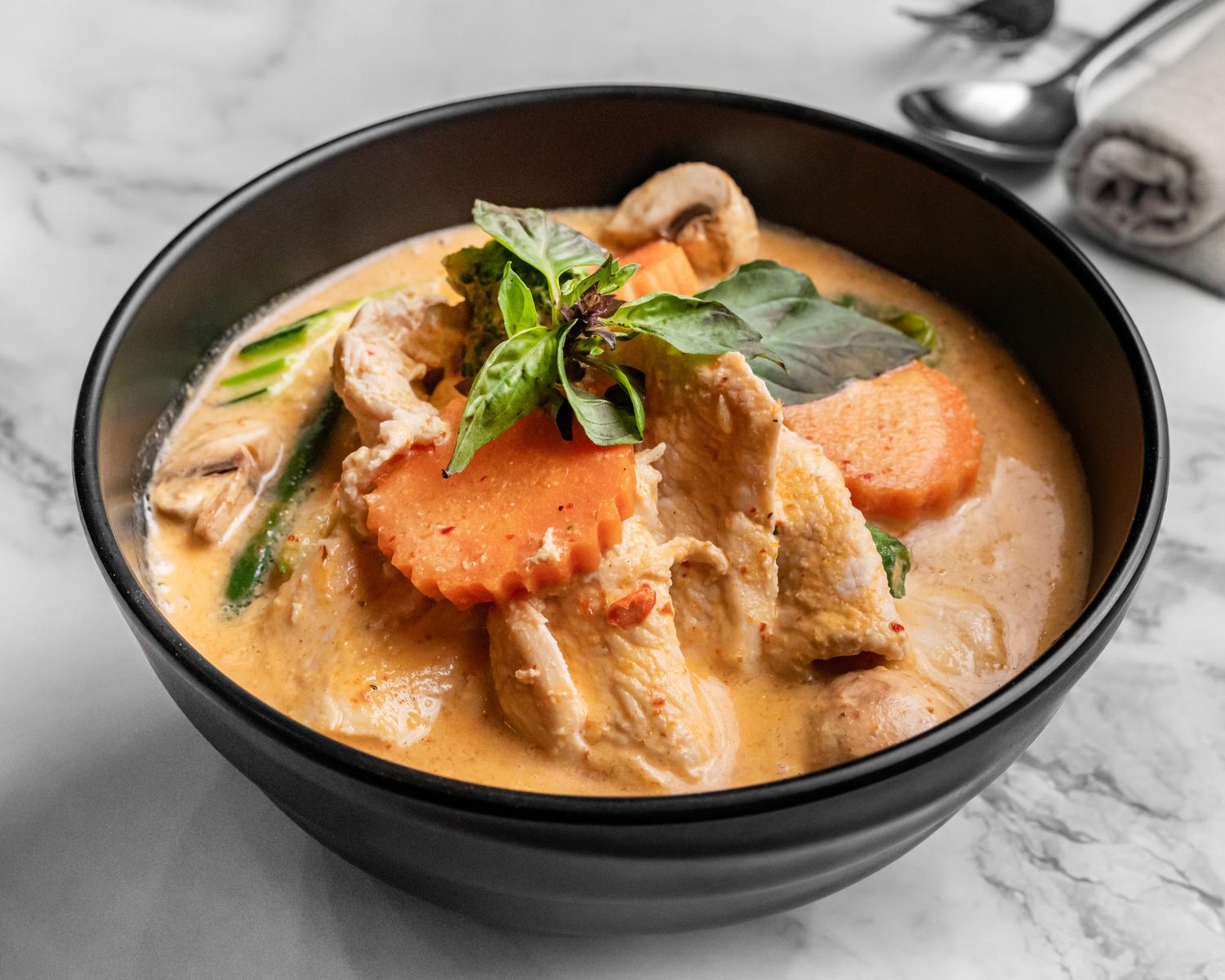 Panang Curry with Rice