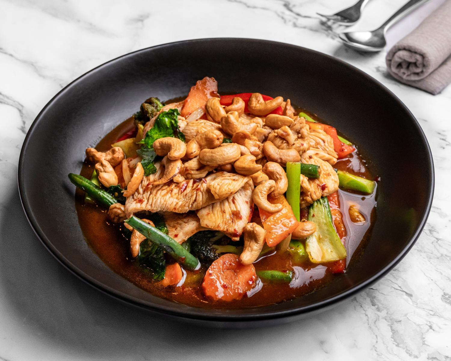 Cashew Nuts Stir Fried with Rice (1000ML)