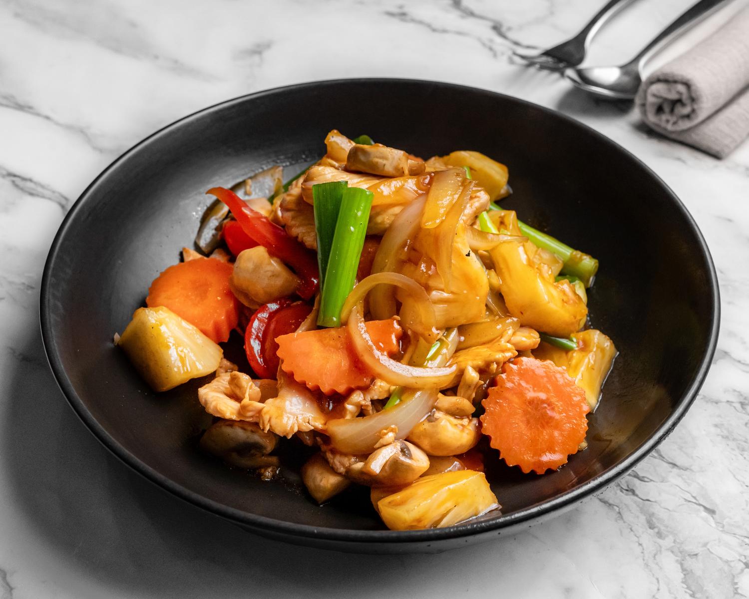 Sweet & Sour Stir Fried with Rice (1000ML)